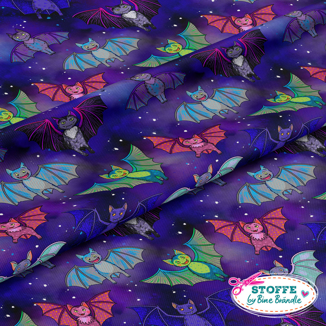 Fledermäuse klein - Stoff Klassiker