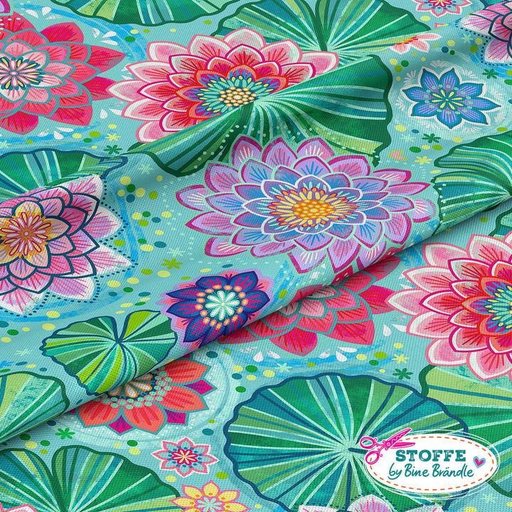 Seerosenteich - Stoff Klassiker