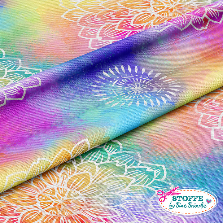 Wasserfarbe und Blume - Stoff Klassiker ACHTUNG - nur in 1 m Stücken -