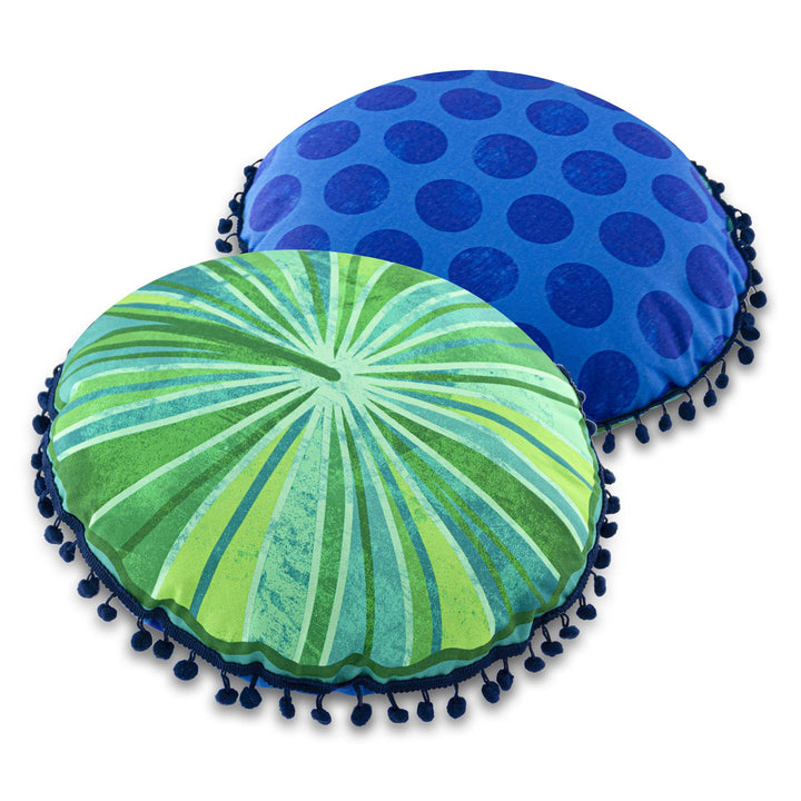 Dekokissen - Seerosenblatt - 35 cm