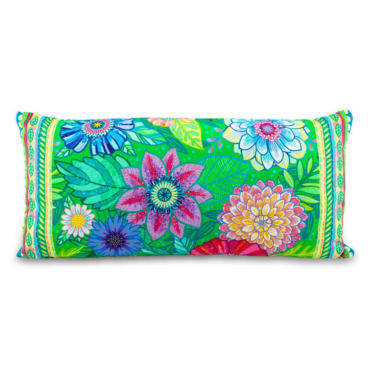 Dekokissen - Blütendschungel - 60 x 30 cm