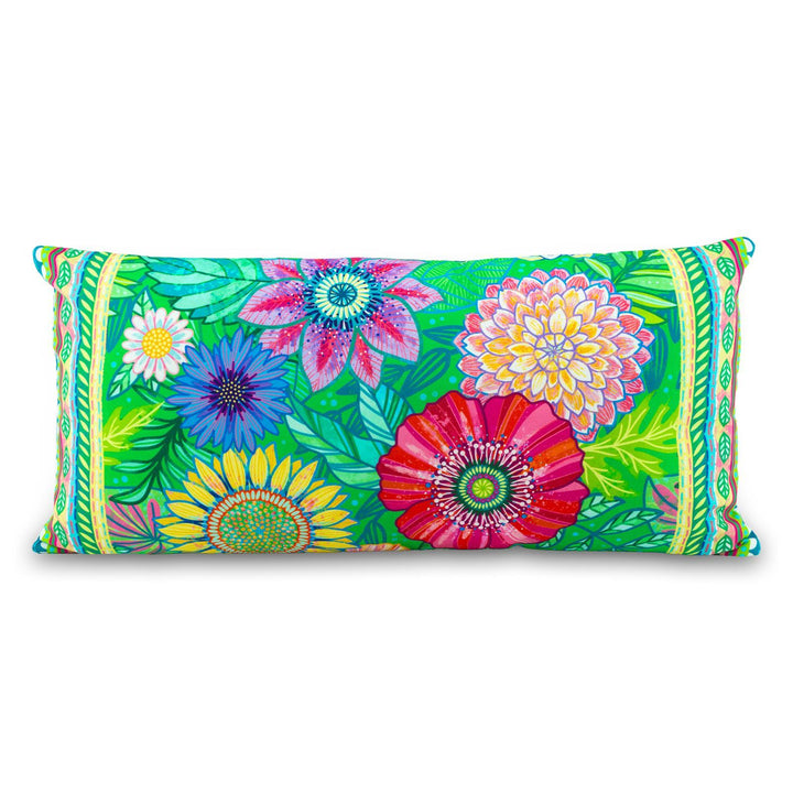 Dekokissen - Blütendschungel - 60 x 30 cm