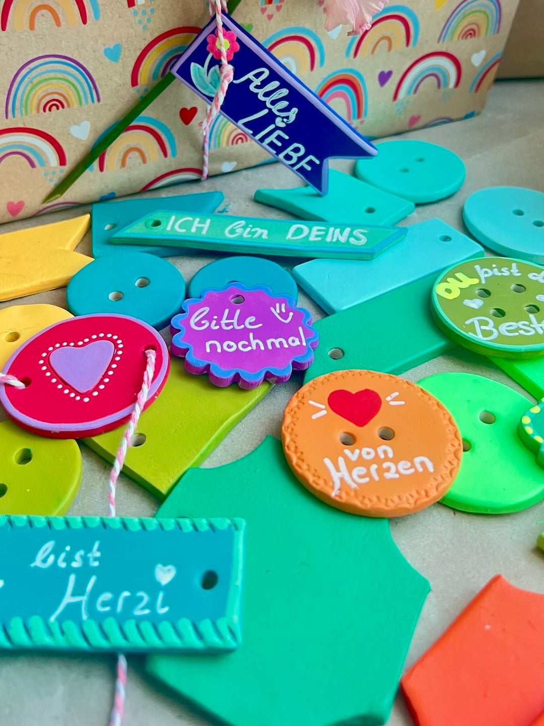 Lufthärtender Bastelton