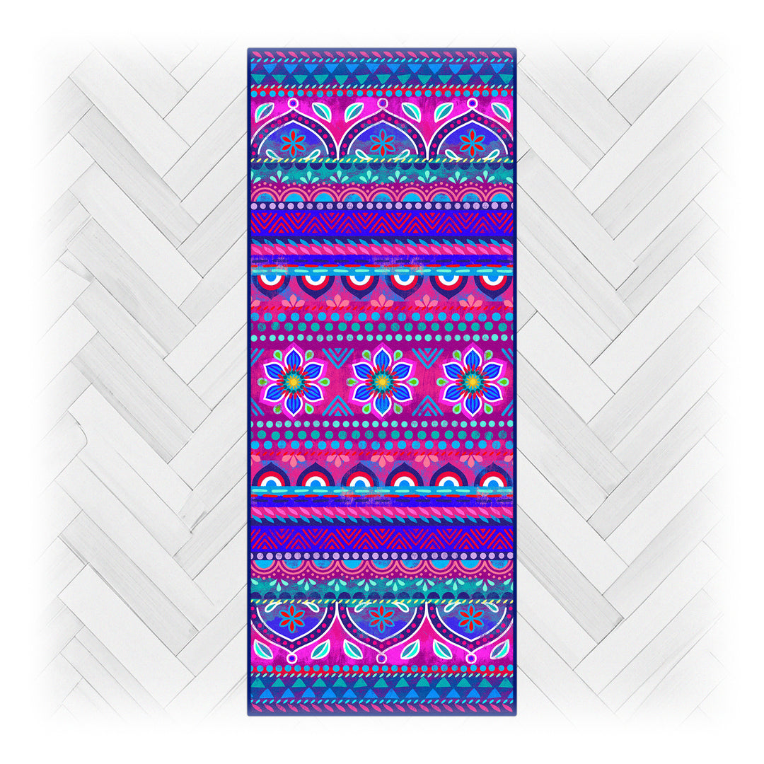 Teppich Läufer - Boho-Violett