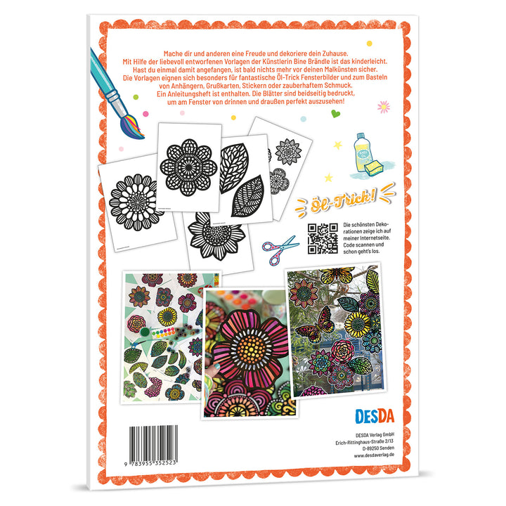 Deko- & Bastelideen - BLUMEN WIE SCHERENSCHNITTE