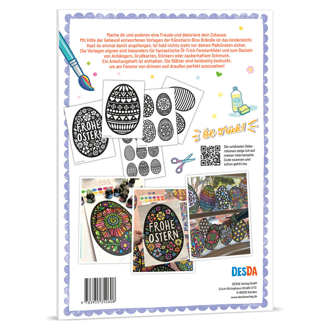 Deko- & Bastelideen - OSTEREIER WIE SCHERENSCHNITTE