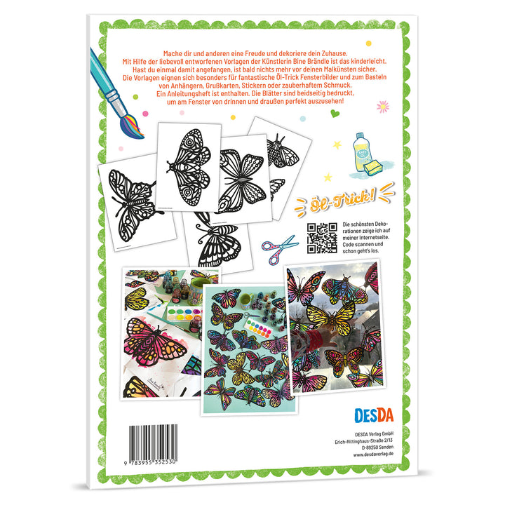Deko- & Bastelideen - SCHMETTERLINGE WIE SCHERENSCHNITTE