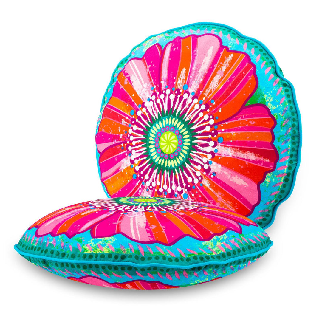 Dekokissen - Mohnblüte - 42 cm