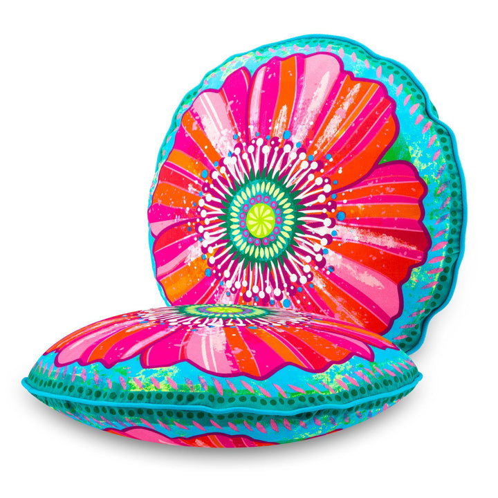 Dekokissen - Mohnblüte - 42 cm