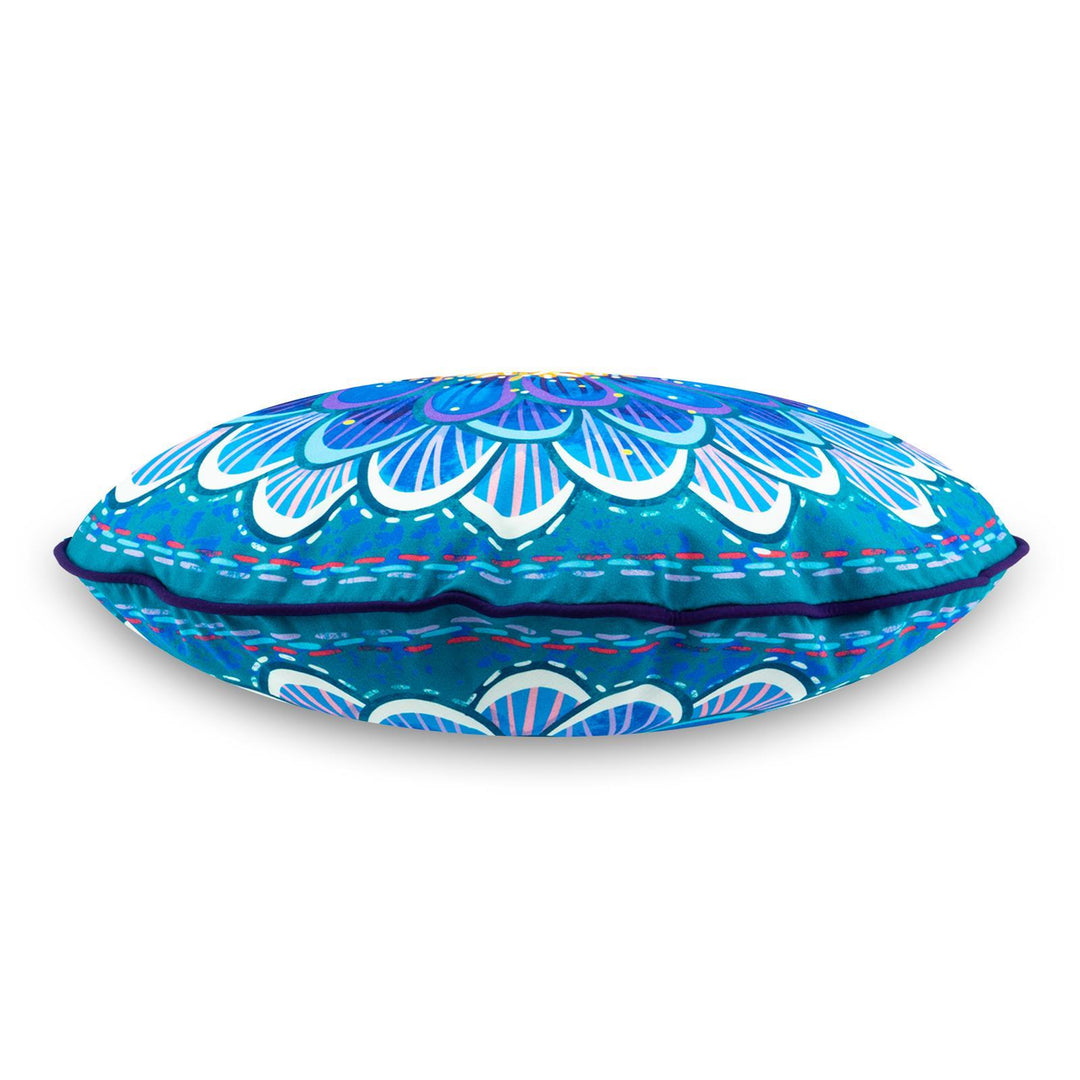 Dekokissen - Harmonie in Blau - 42 cm