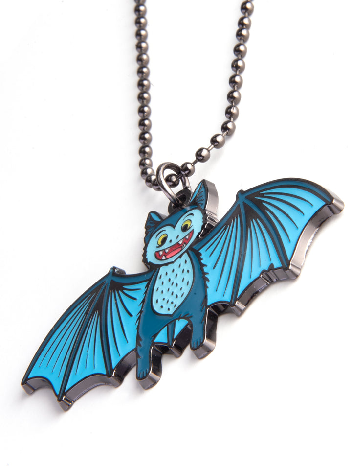 Halskette Fledermaus fliegend