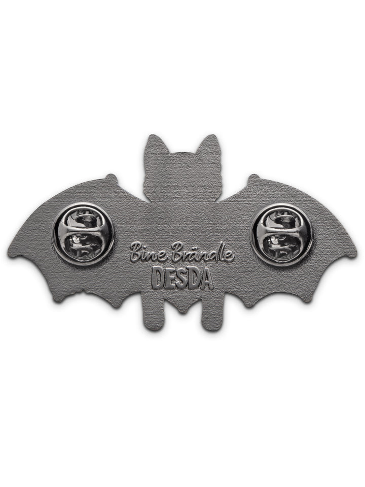 Pin Fledermaus fliegend