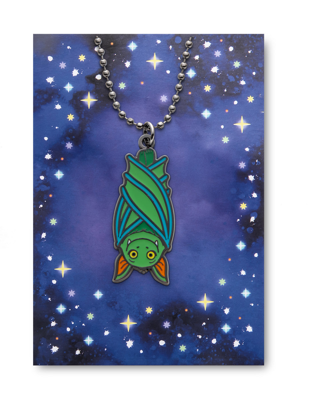 Halskette Fledermaus hängend