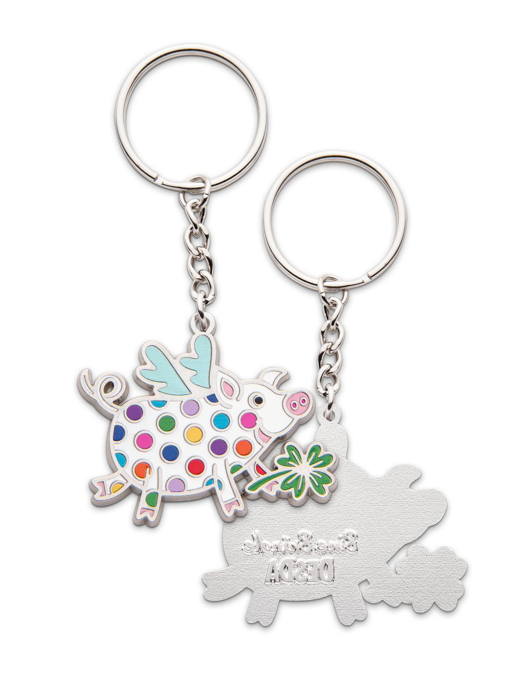 Schlüsselanhänger Glücksschwein