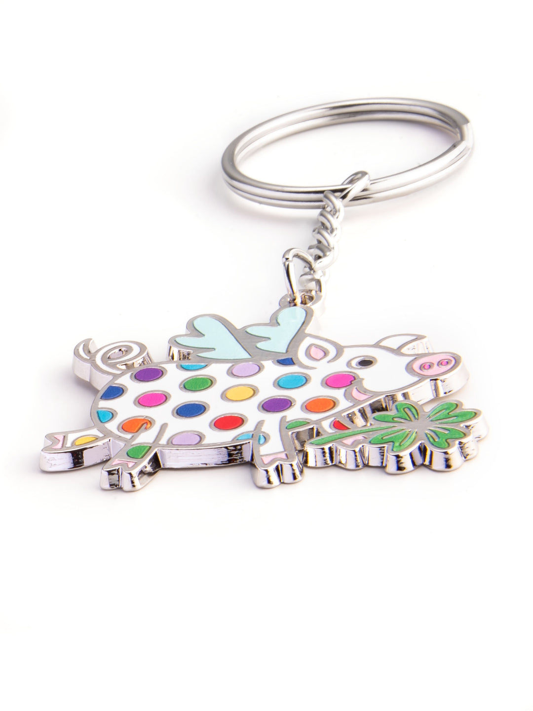 Schlüsselanhänger Glücksschwein