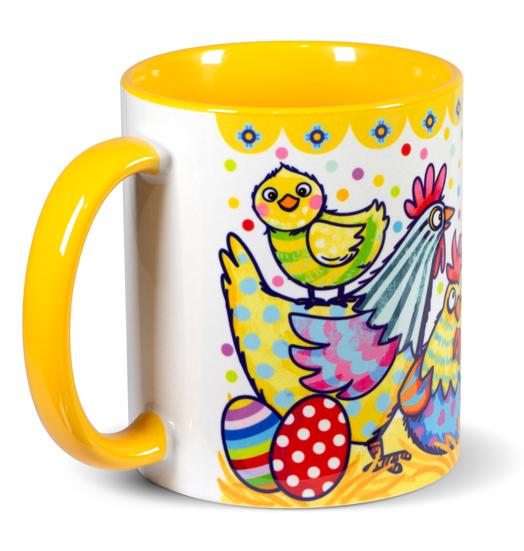 Die verrückten Hühner - Tasse