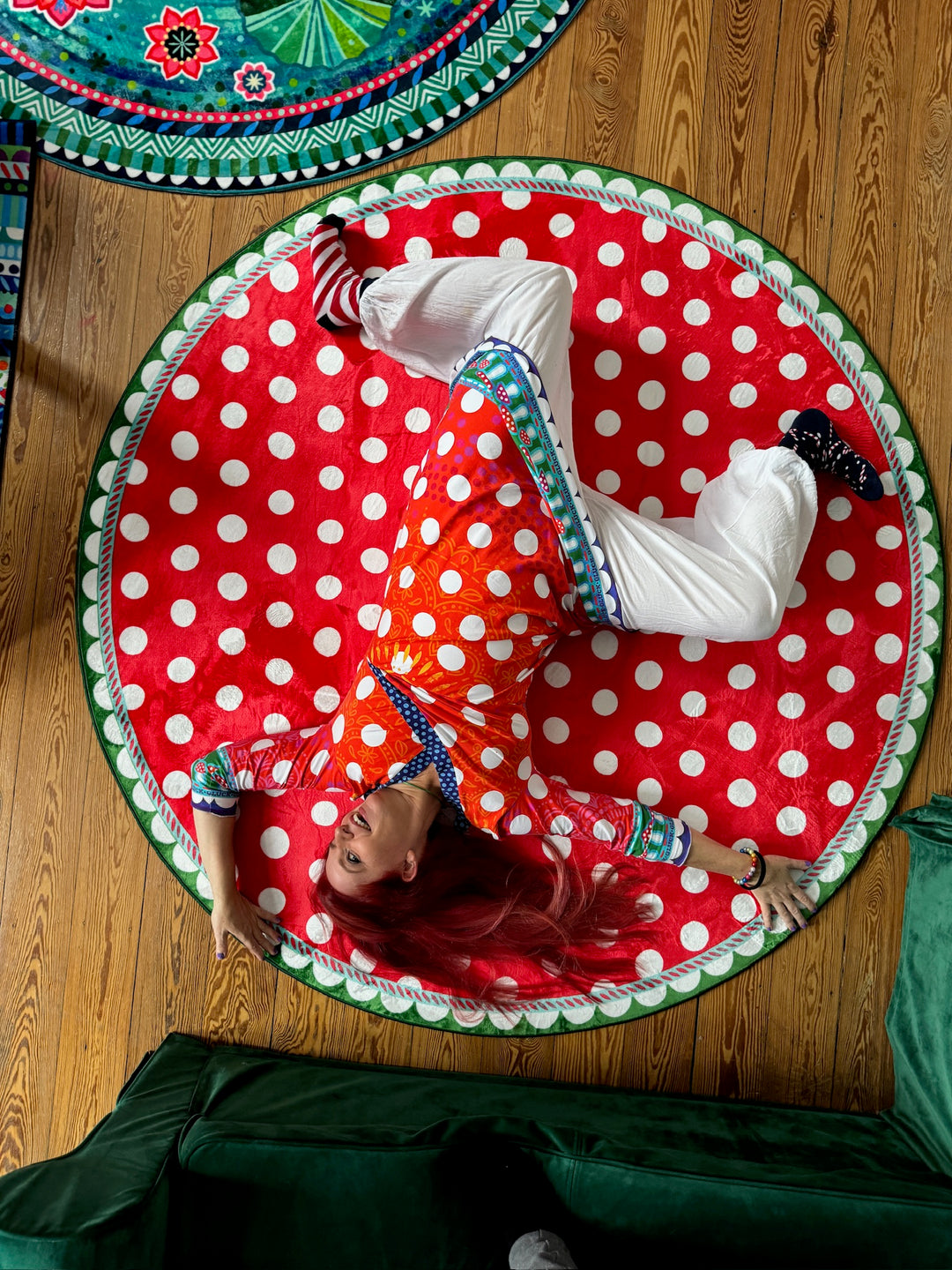 Teppich Rund - Glückspilz