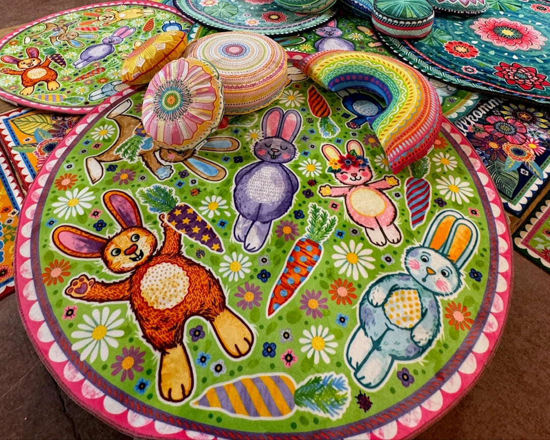 Hasenbande - Teppich