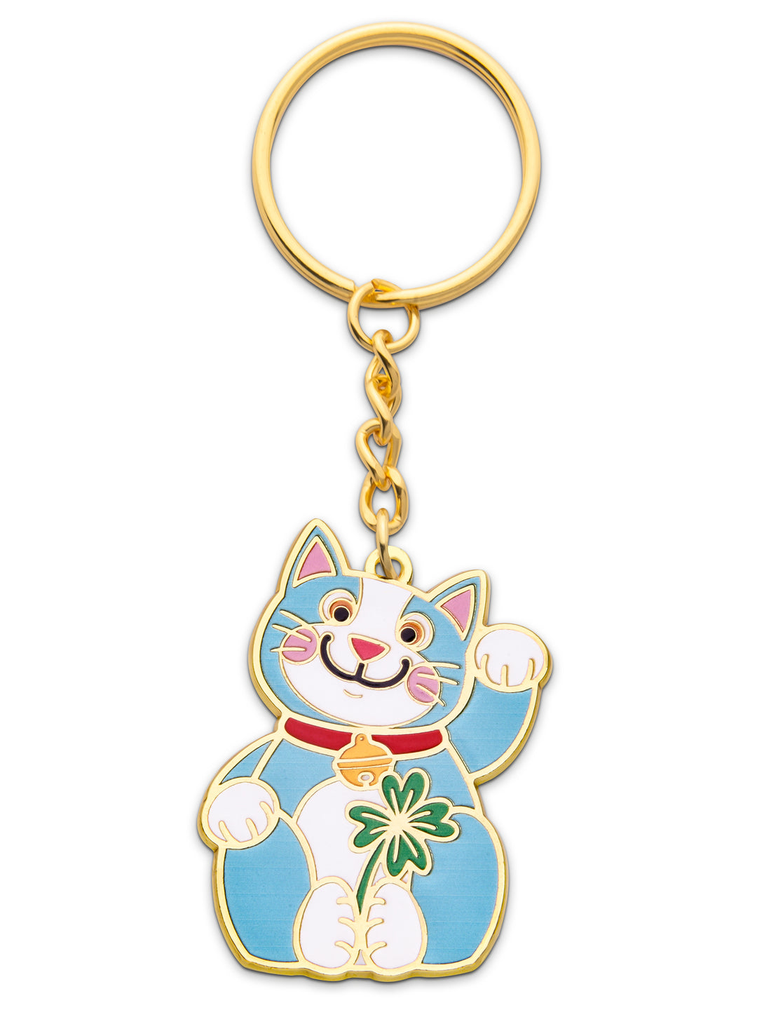 Schlüsselanhänger Glückskatze