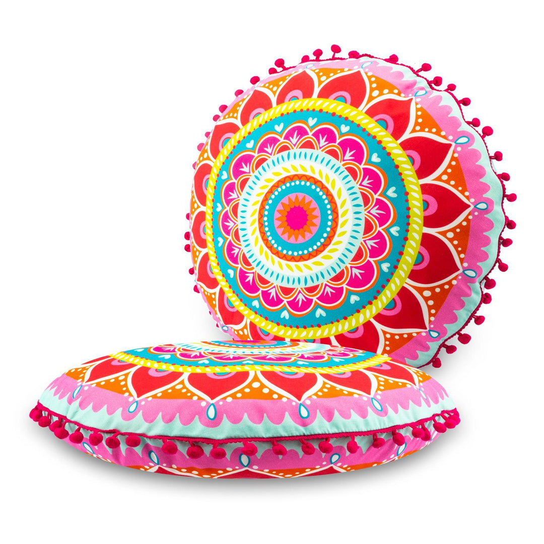 Dekokissen - Mandala Pink - 50 cm