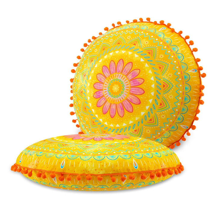 Dekokissen - Mandala Sonnentag - 42 cm