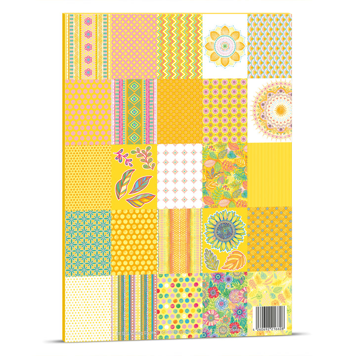 Bastel PAPIER - PAPIERMIX GELB