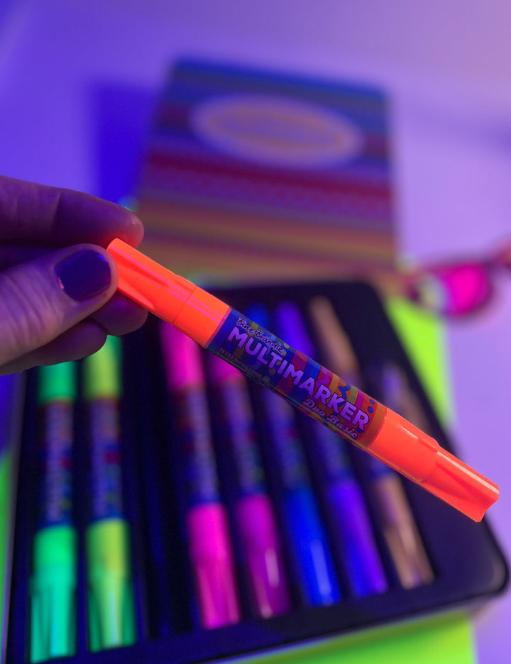 Multimarker Duo Basic Neonset	8 Stück