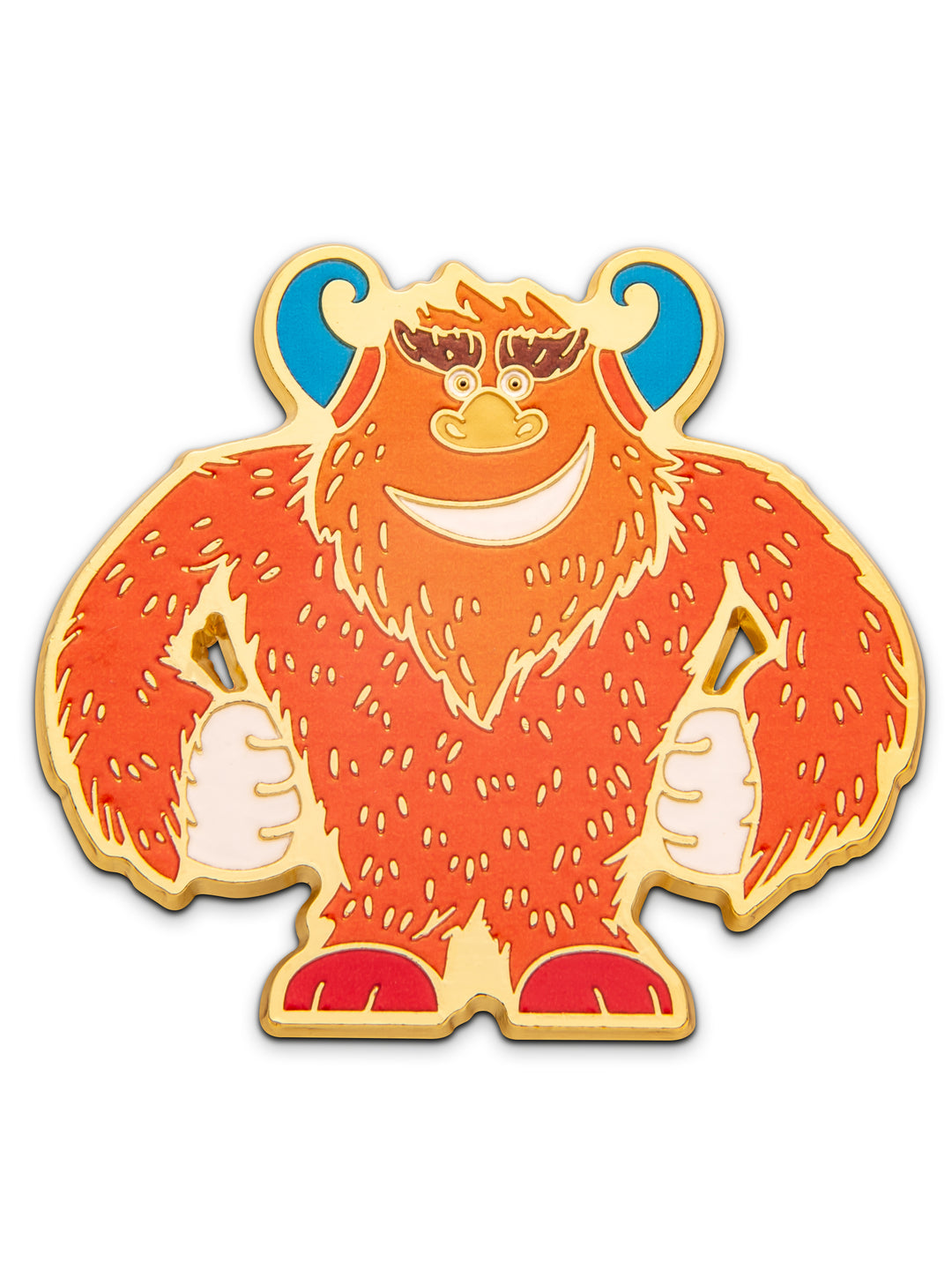 Pin Monster Mucki, das starke Monster