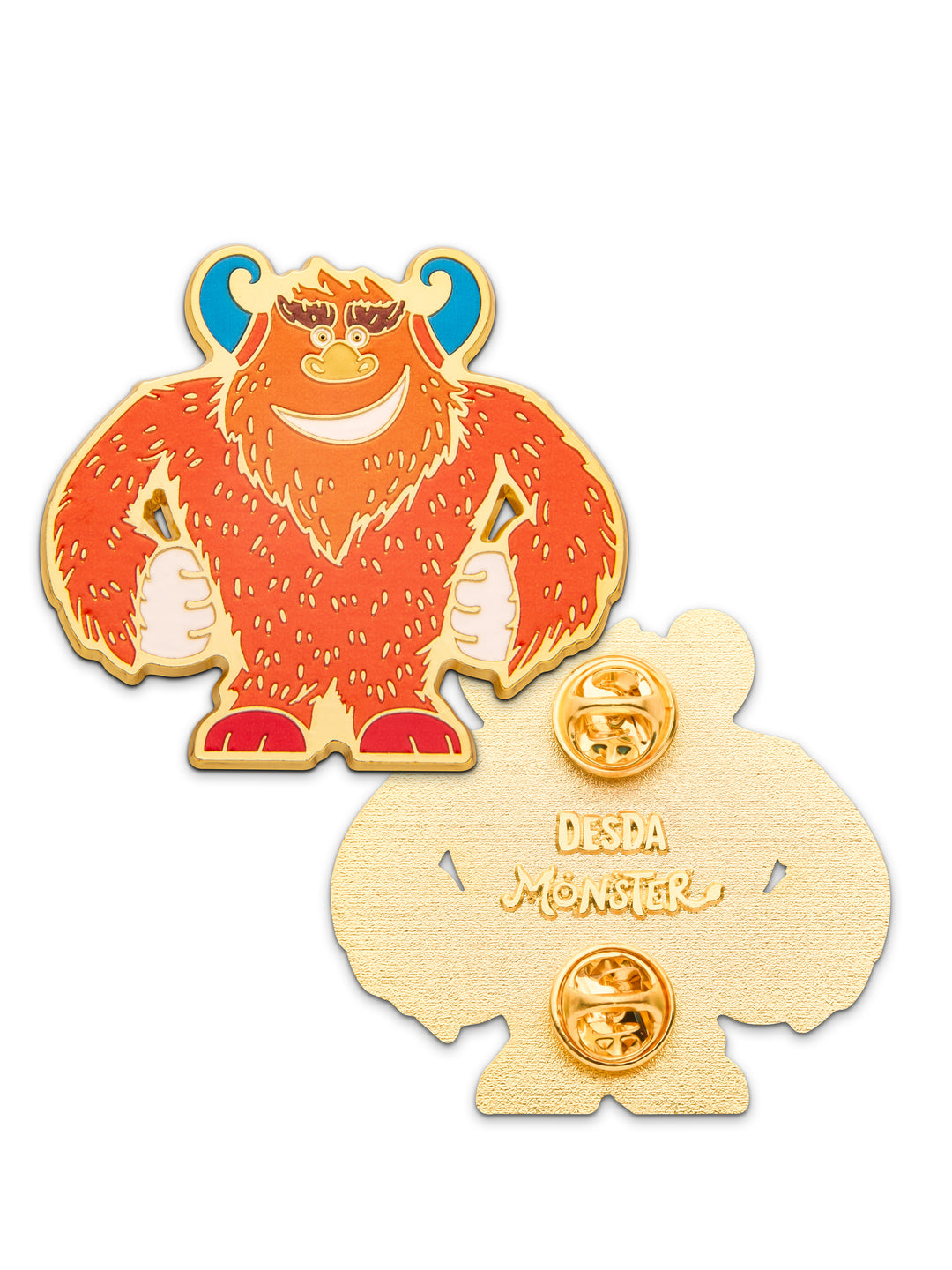 Pin Monster Mucki, das starke Monster