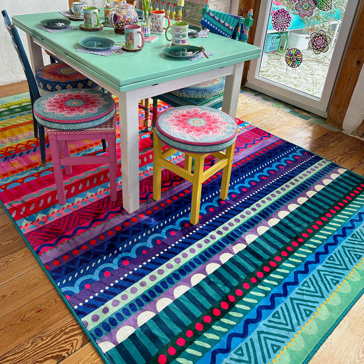 Teppich - Multistreifen