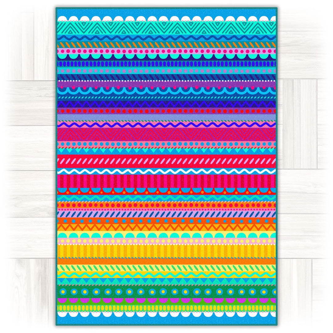 Teppich - Multistreifen