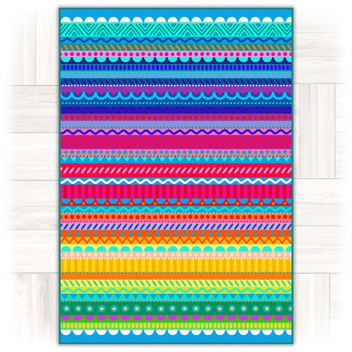 Teppich - Multistreifen