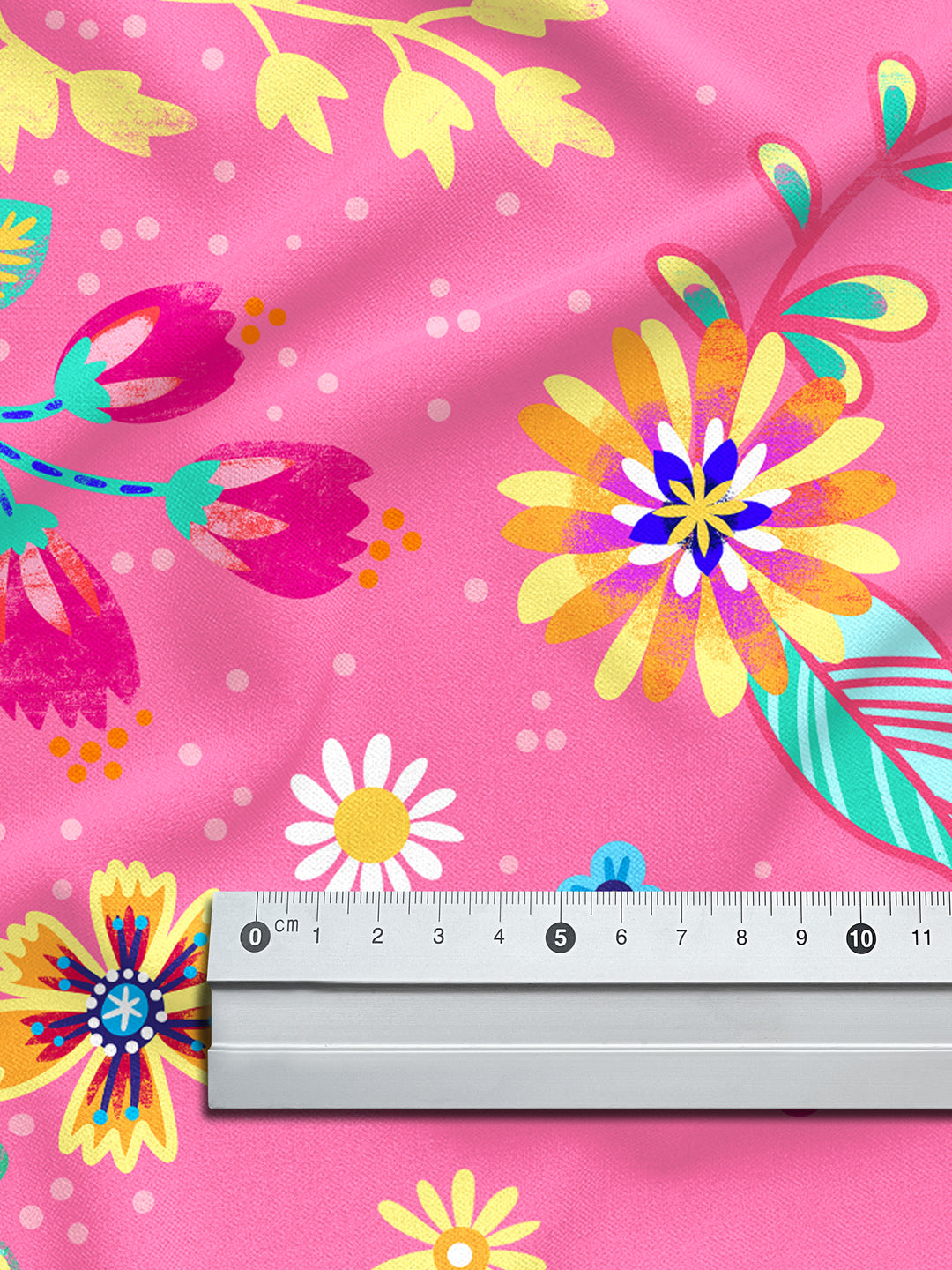 Blumenmeer pink - Stoff Klassiker
