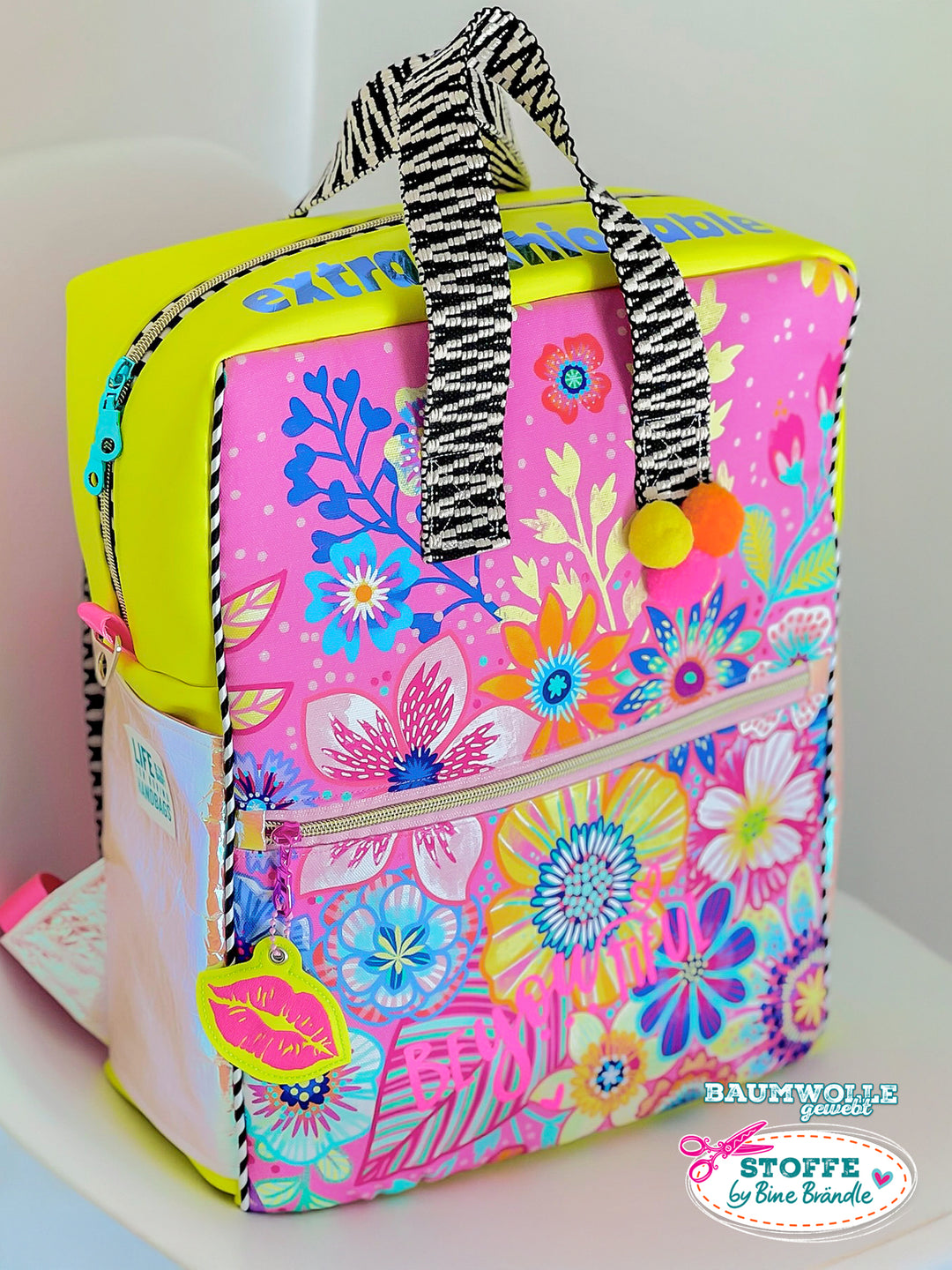 Blumenmeer pink - Stoff Klassiker