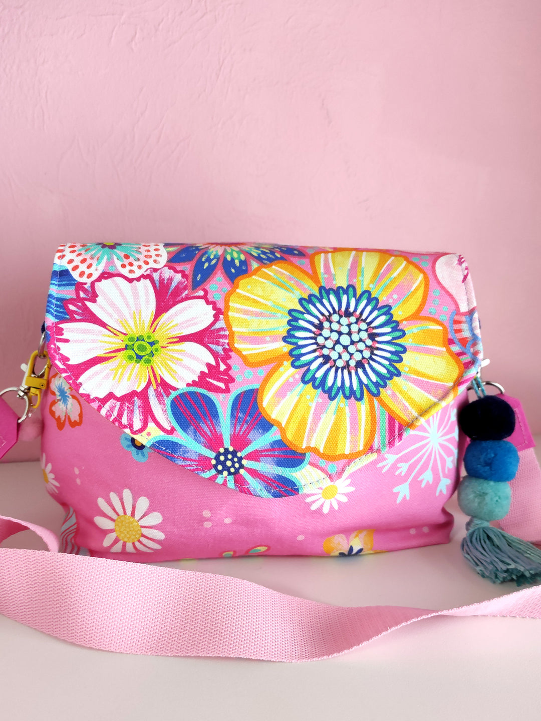 Blumenmeer pink - Stoff Klassiker