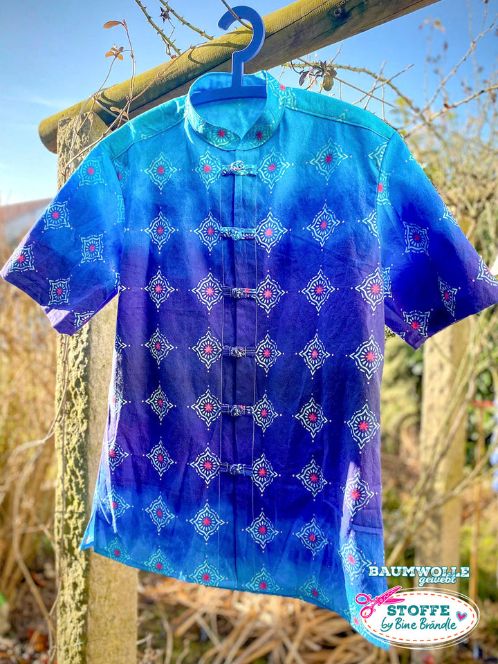 Boho-Träume blau - Stoff Klassiker