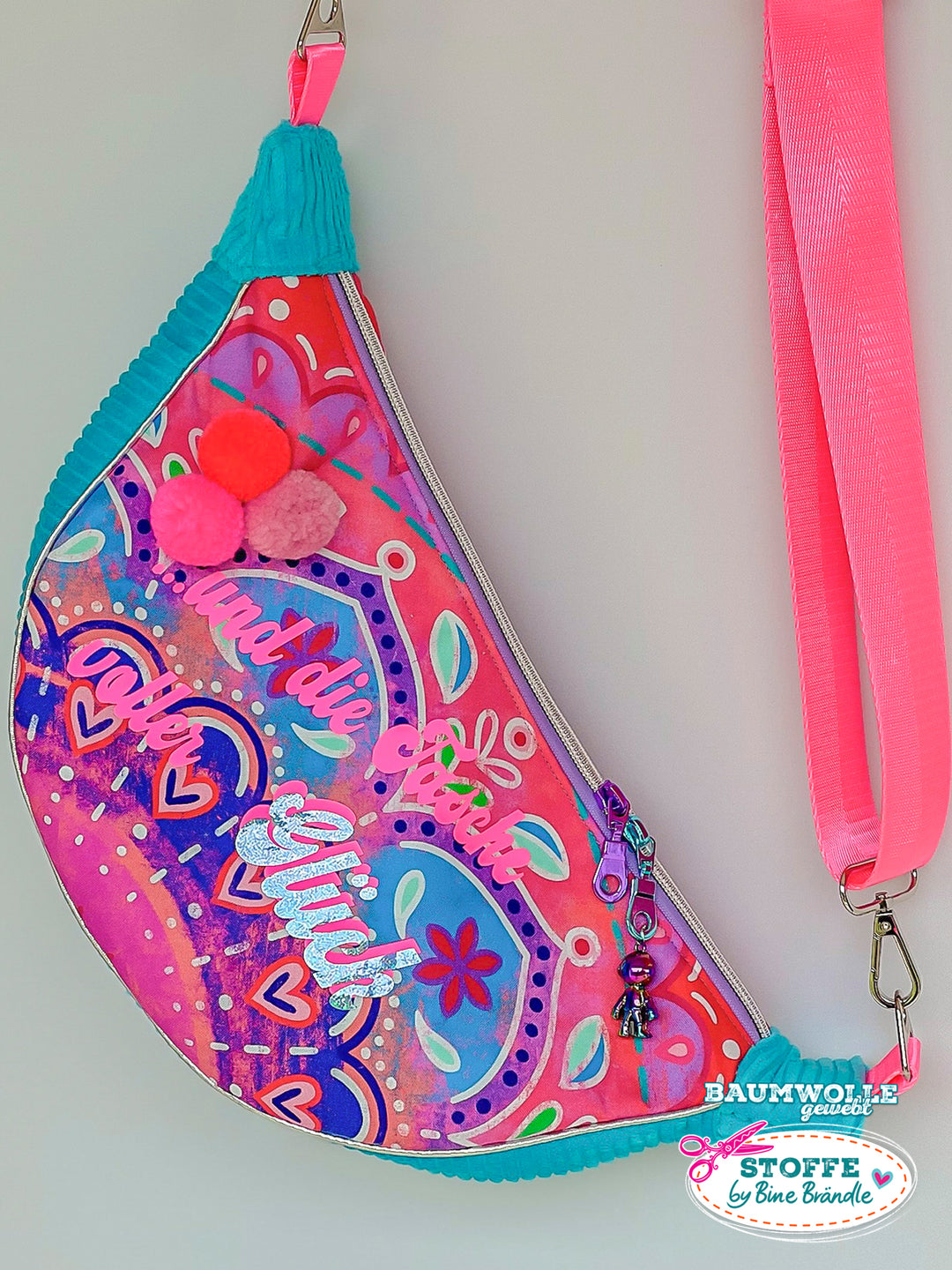 Mandala rot - Stoff Klassiker