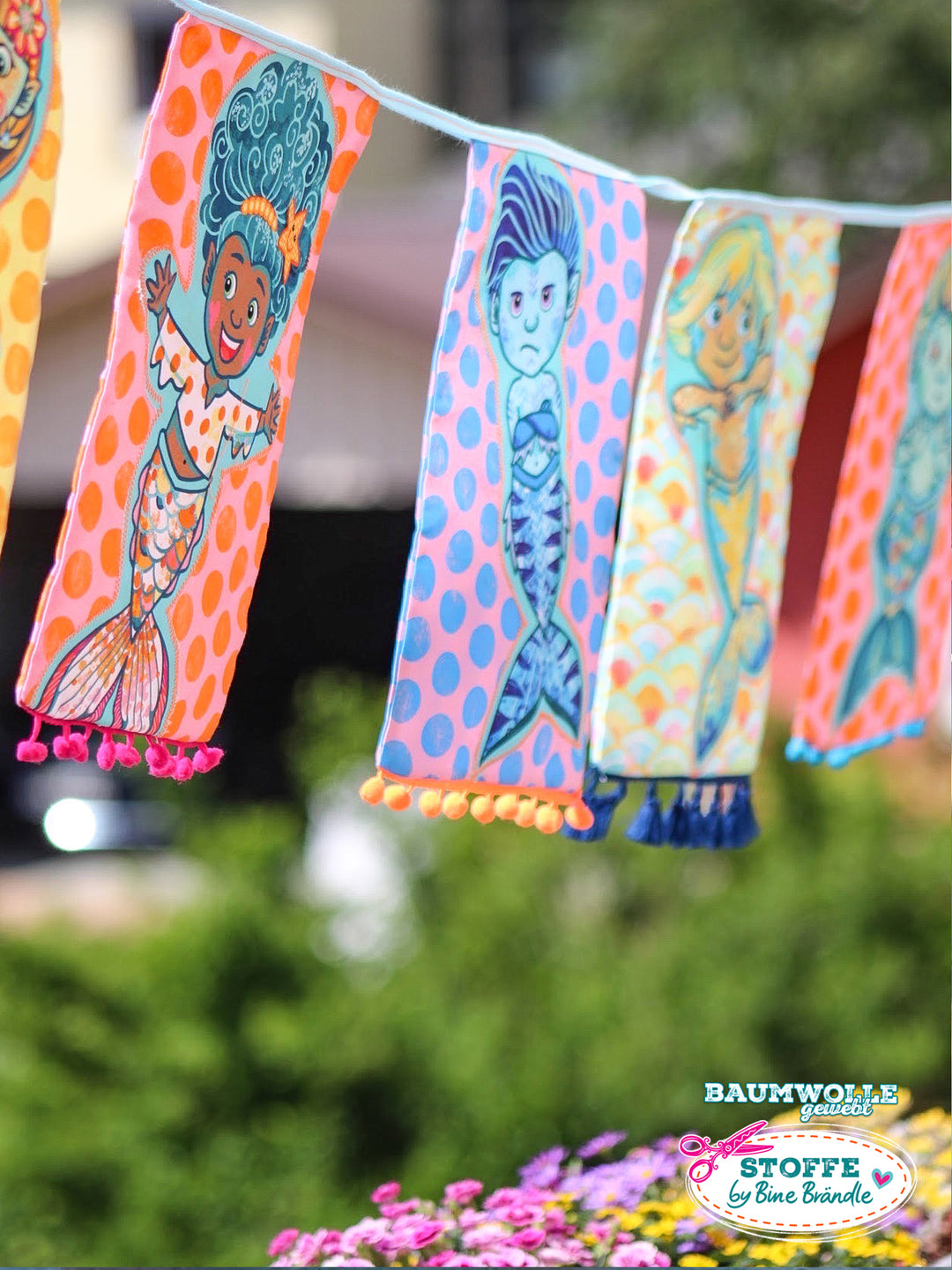 Nixenbande Ausschneidebogen - Stoff Klassiker