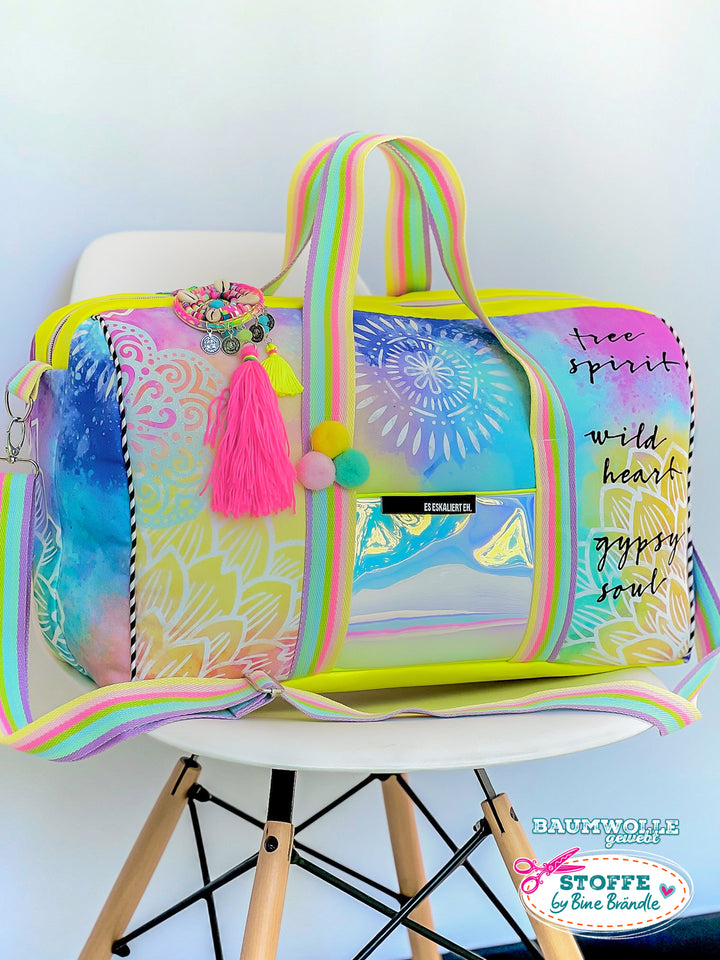 Wasserfarbe und Blume - Stoff Klassiker ACHTUNG - nur in 1 m Stücken -