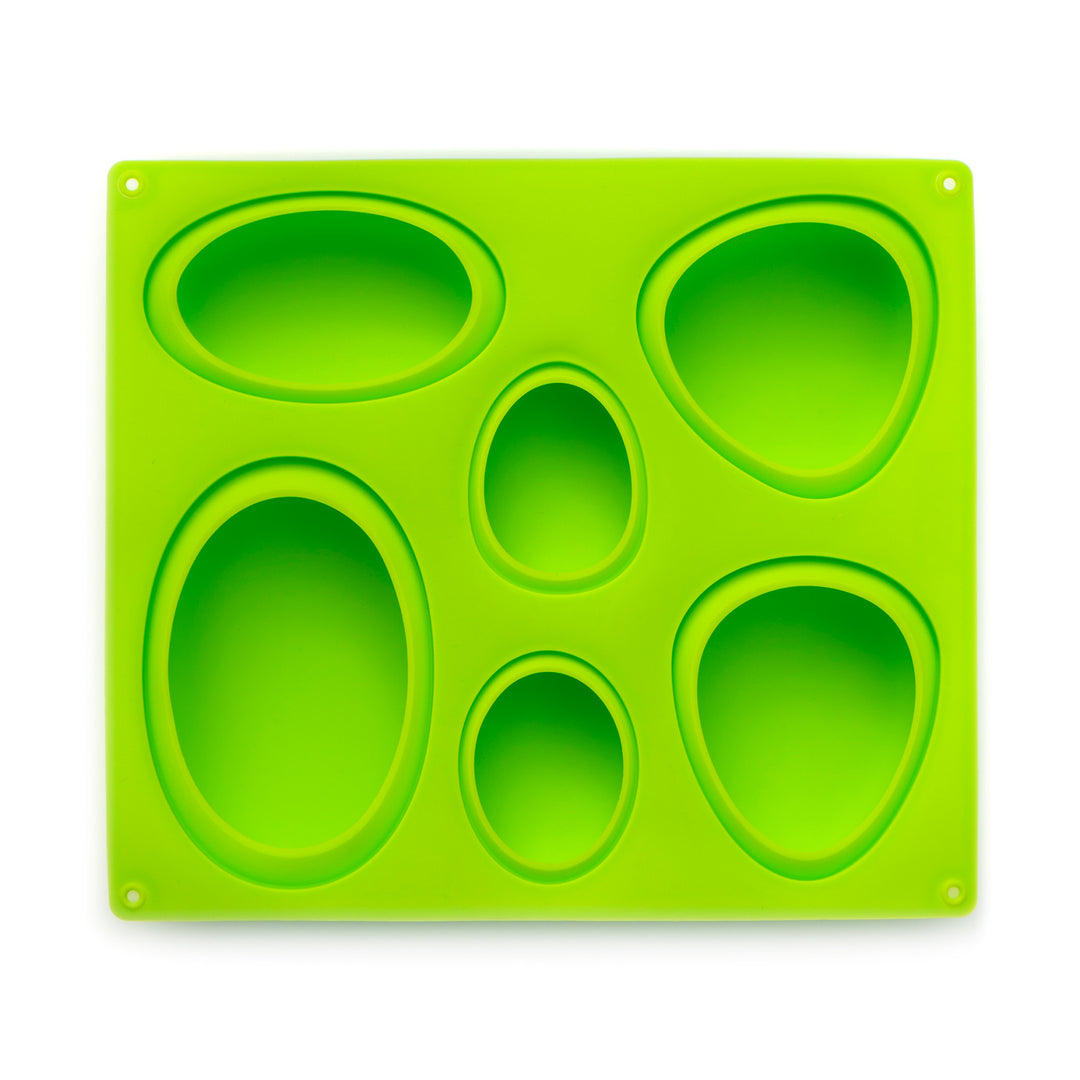 Gießform für symmetrische Steine