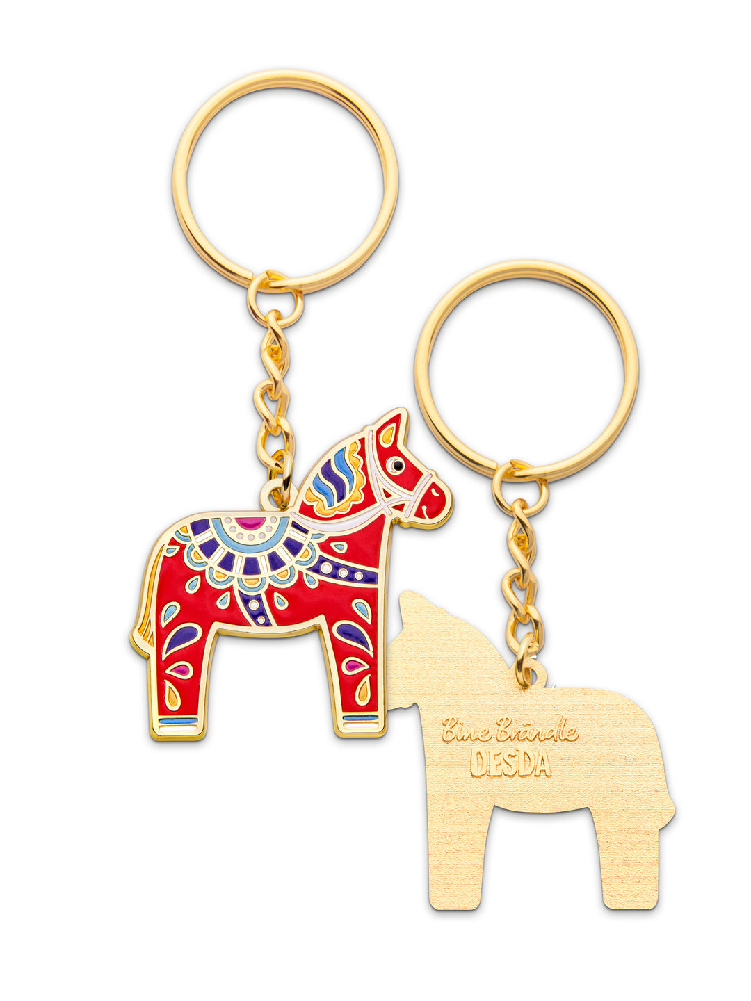 Schlüsselanhänger Dalapferd