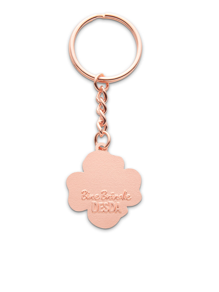 Schlüsselanhänger Mohn Blume