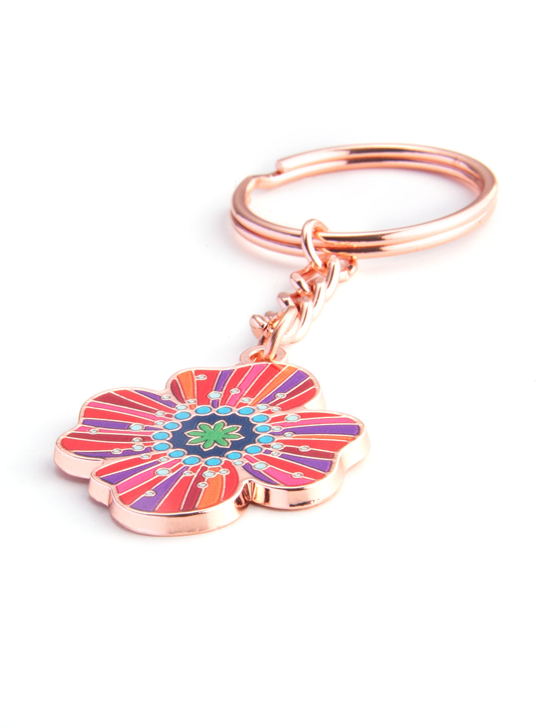 Schlüsselanhänger Mohn Blume