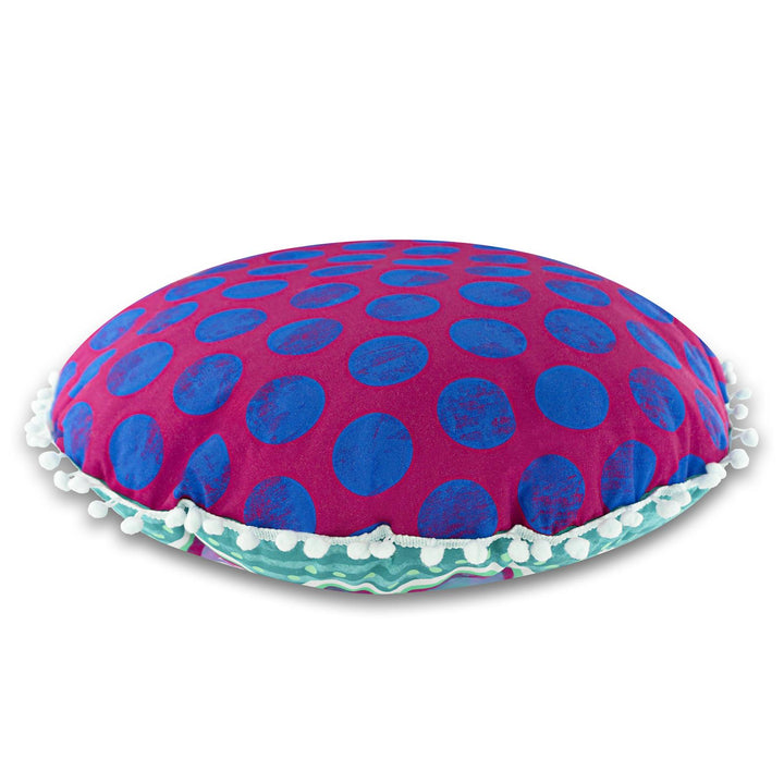 Dekokissen - Seerose Blau - 50 cm