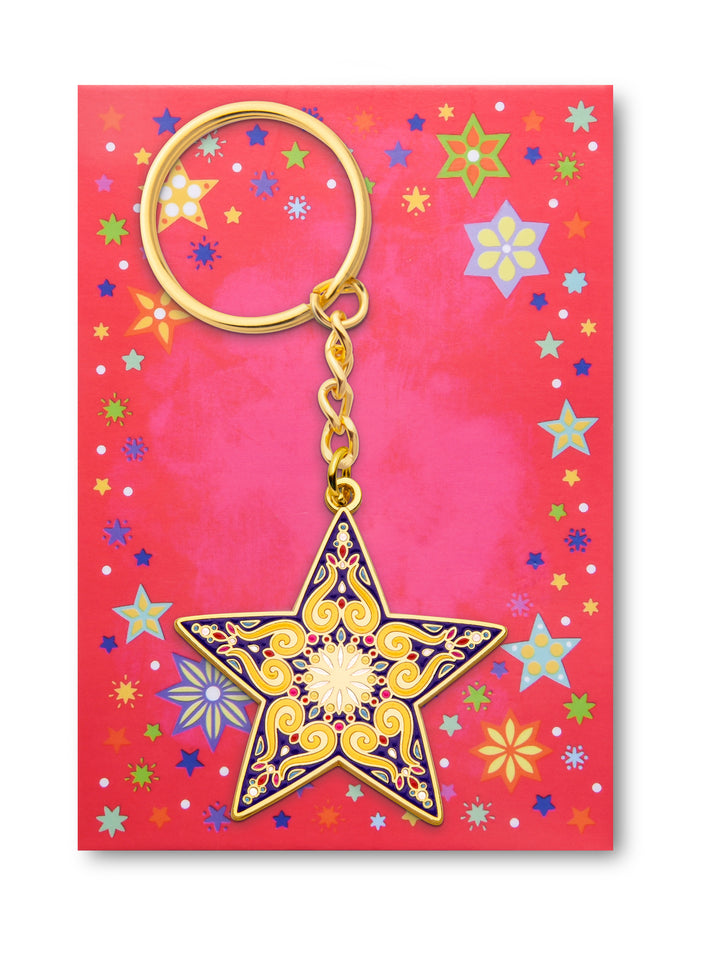 Schlüsselanhänger Stern