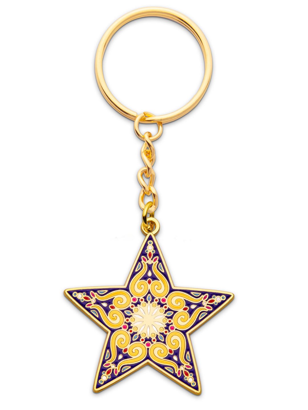 Schlüsselanhänger Stern