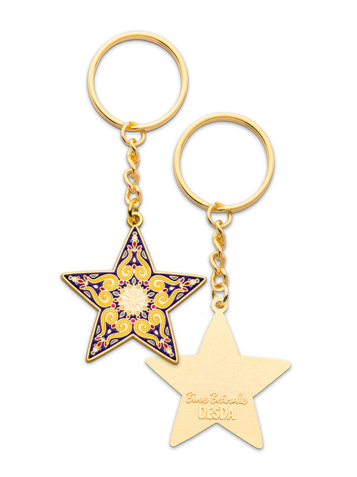 Schlüsselanhänger Stern