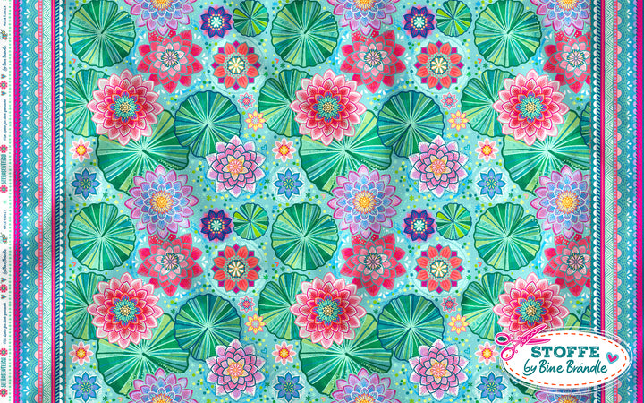 Seerosenteich - Stoff Klassiker