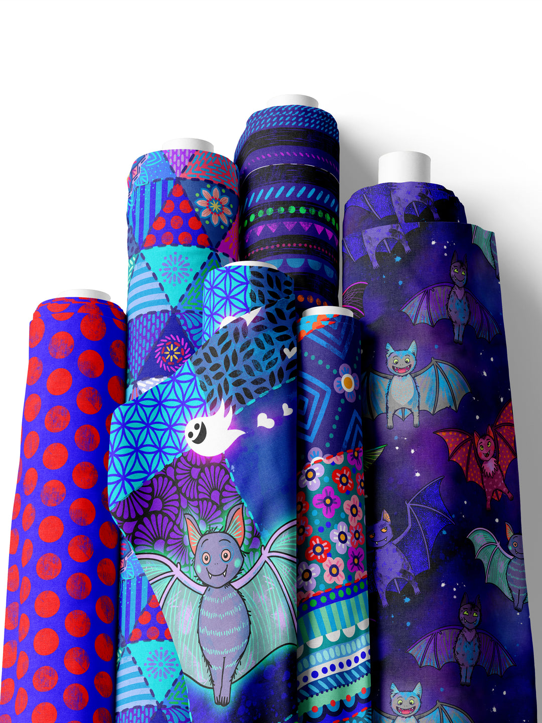 Fledermäuse klein - Stoff Klassiker