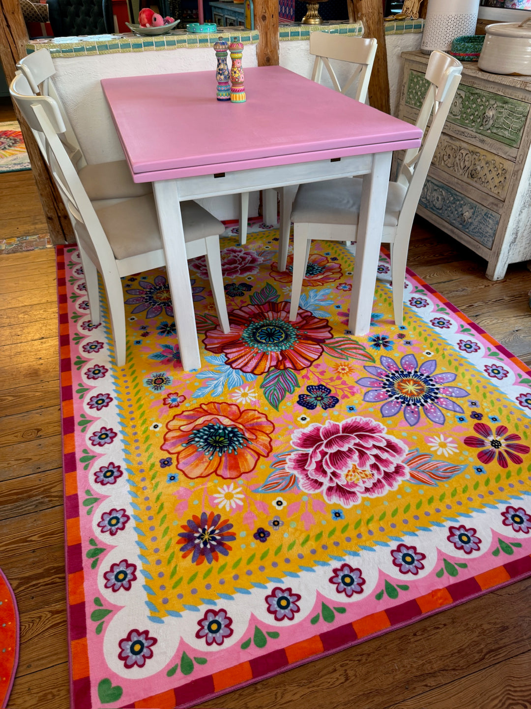 Teppich - Blumen Zauber - Gelb